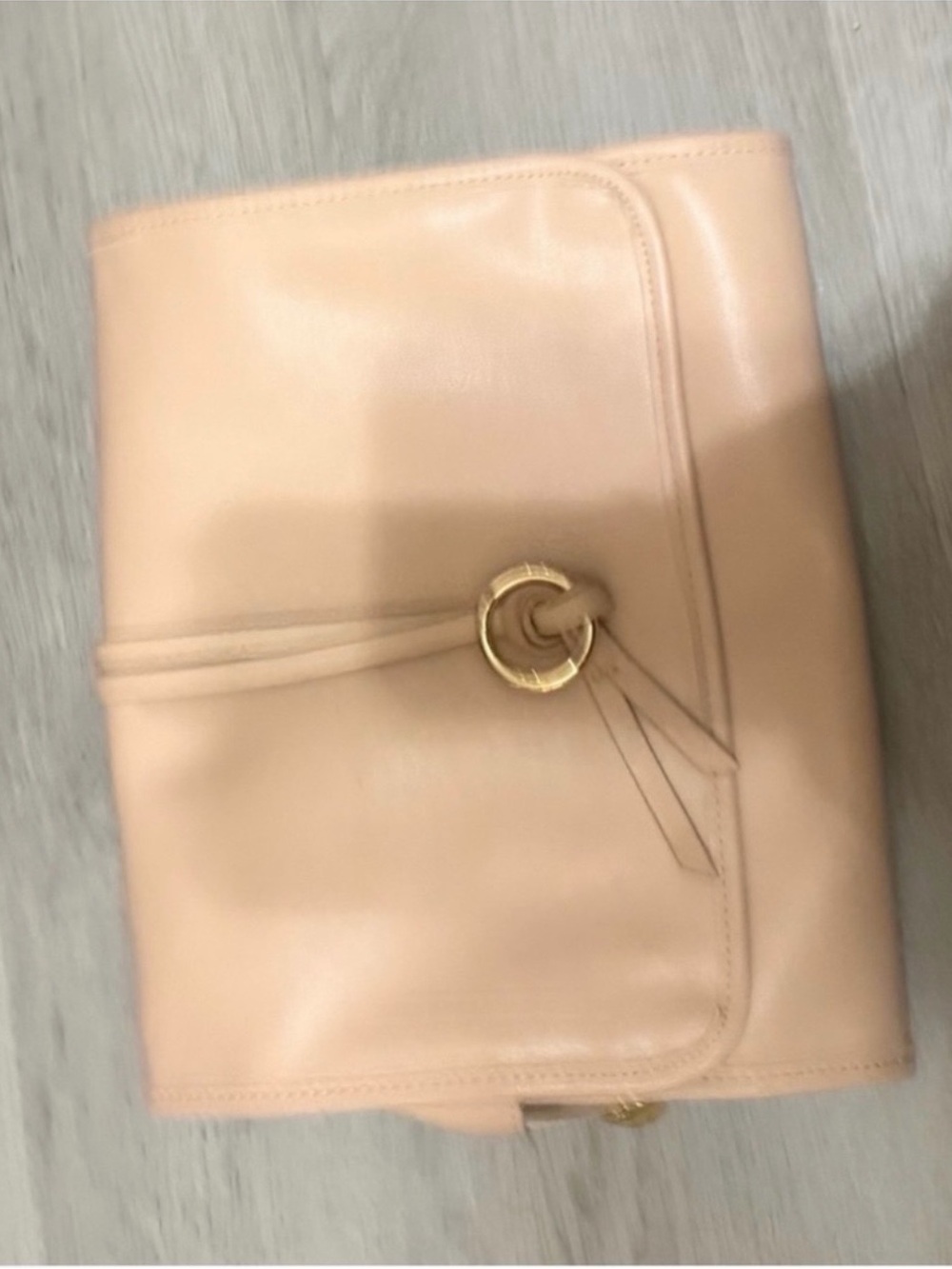 Lancôme Blush Colored Travel Makeup Organizer Folding Makeup Bag
